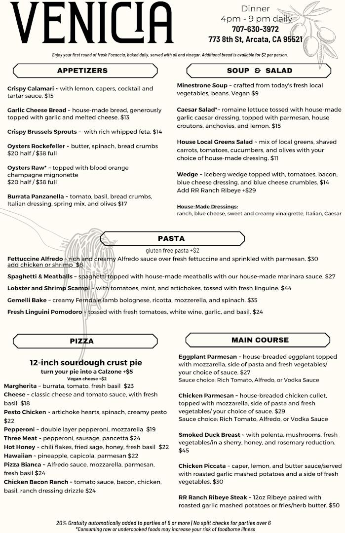 Venicia - Italian Restaurant